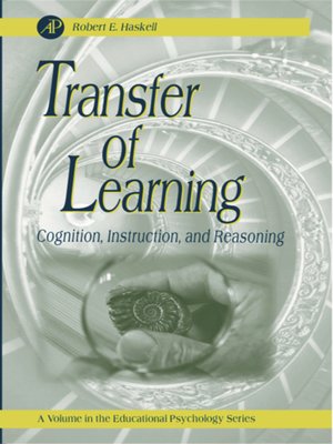 cover image of Educational Psychology: Transfer of Learning